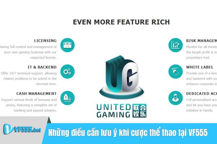 Những điều cần lưu ý khi cược tại sảnh thể thao tại VF555